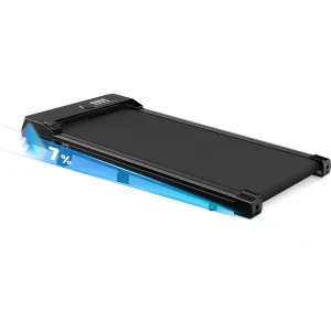 3 in 1 loopband - Loopband met 7% helling - Elektrische 2,5 pk loopband - 1-8 km/u verstelbaar - Oppervlak 38,5 x 94 cm - Zwart