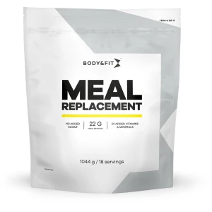 Body & Fit Low Calorie Meal Replacement - Dieetshake - Maaltijdvervanger - Maaltijdshake - Whey- en Melkeiwit - Gewichtsverlies Shake met Havermout- Chocolade - 1044 gram (18 shakes)