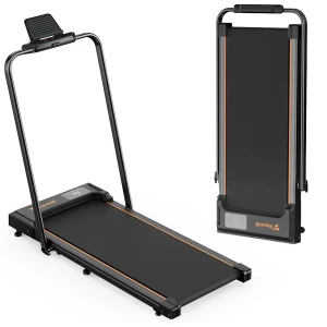 Loopband Inklapbaar - 1-10km/u - Wandelband - Walking Pad - Opvouwbare Loopband - Walkingpad - Treadmill - Zwart
