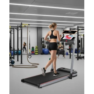 Treadmill Inklapbaar F2800 Pro - Elektrische Loopband 2.5 PK - Walking Pad 1-10 km/u - 12 Programma's - LCD Display - Compact & Stil - Fitness & Afvallen - Altameubel