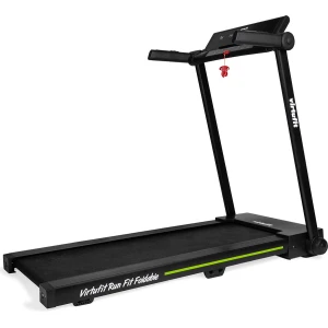 VirtuFit Run Fit Foldable Loopband - LED Display - 40 Programma's - Max. 14 km/h - Max. 115 kg - Stil in gebruik - Hartslagfunctie - Inklapbaar - 99% Voorgemonteerd - Walking pad
