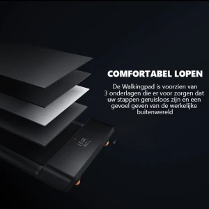 Walkingpad® | Inklapbare loopband - Hometrainer - Loopband Elektrisch - Wandelband - Opvouwbaar - Voor Thuis - Zwart