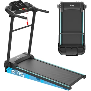 Brixy Loopband - Inklapbaar - Wandelband - 12 Programma's - Tablethouder - Hellingsfunctie - Treadmill - 1-12 km/u