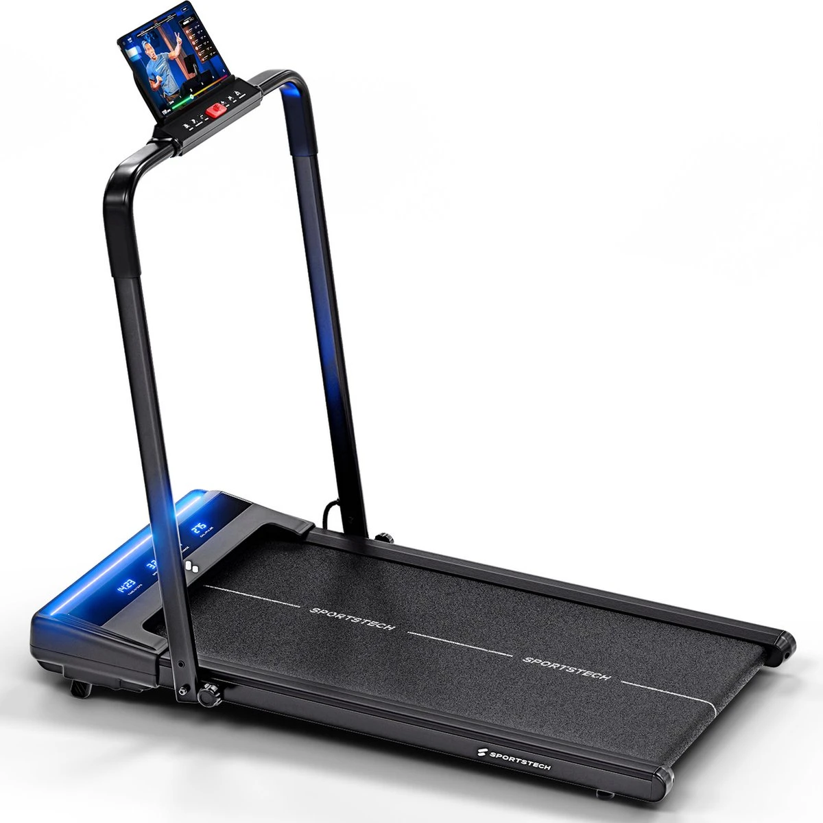 Sportstech sWalk Lite Plus - loopband - LED - wieltjes - 14 km/u