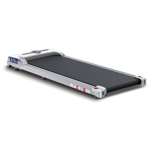 BLACK LORD Walking Pad Loopband - Opvouwbaar met LED-Display, Bluetooth & Afstandsbediening, 1-12 km/h met Helling, 119 × 48,5 × 12 cm