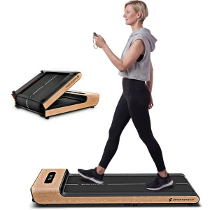 WoodPad Pro_LWD inklapbare loopband hout, tot 8 km/u, 120 kg