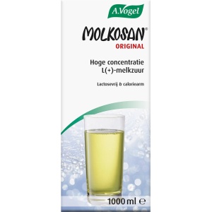 A.Vogel Molkosan drank - Geconcentreerde melkwei | Lactosevrij & caloriearm - 1000 ml
