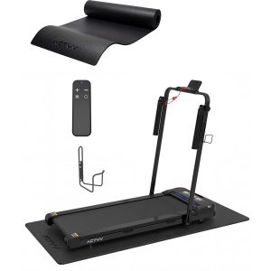 ACTYV Loopband Inklapbaar 1-12km/u - Inclusief Smeerolie, Beschermmat - Hardloopband - Treadmill - Wandelband - Walking pad - Voor Thuis - Elektrisch - Opvouwbaar V2