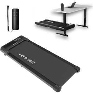 AJ-Sports Loopband - Walking Pad - 1 tot 8 km/u - Krachtige 1.0 PK Motor - Hardloopband - Wandelband - Treadmill - 8 Programma's - 99% Voorgemonteerd - De perfecte Loopband voor onder het Bureau