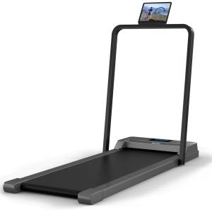 Brixy Loopband - 1-10km/u - Wandelband - LED Display & Afstandsbediening - Bluetooth - App - Walking Pad - Antraciet