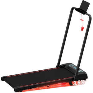 CITYSPORTS ZX4 loopband-Walking pad met Hellingfunctie-Loopband Inklapbaar 1-10km/u-Wandelband-Walking Pad