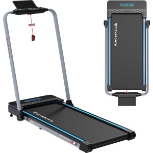 CITYSPORTS loopband WP3 - Wandelband - Walking Pad - Opvouwbare Loopband - Treadmill - Loopband Elektrisch - 12 km / h - Bluetooth en APP - LED-scherm