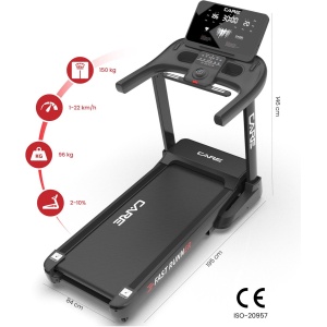 Connected loopband 22 km/u - CARE - Fast Runner SP