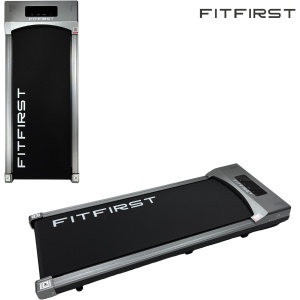 FitFirst® Walker - Loopband met ingebouwde Speakers en App - Verrijdbaar - Met afstandsbediening - Display met Trainingsinformatie - Telefoonhouder - Bluetooth - Hometrainer Fitness - Ideaal voor onder bureau