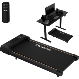 Flowsense Loopband Inklapbaar (1-6 km/u) Walking Pad - Wandelband - Loopbanden voor Thuis - Loopband Elektrisch - Loopband Fitness