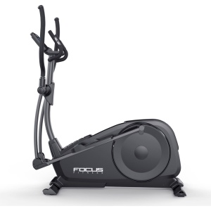 Focus Fitness - Fox 5 iPlus - Crosstrainer - 12 Trainingsprogramma's - Hartslagsensoren - 16 Weerstandniveaus