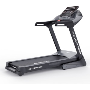 Focus Fitness - Jet 9 iPlus - Loopband - 12 Trainingsprogramma's - 16 Hellingshoek niveaus - Bluetooth