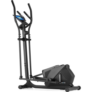 Gymtek® Crosstrainer - 8 Weerstandsniveaus - 7 kg Vliegwielgewicht - tot 130 kg - Hartslagfunctie - LCD Display - Transportwielen - Easy Glide Systeem - Crosstrainers, Fitness, Home Gym - XC1300