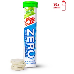 HIGH5 - ZERO Elektrolyten - Suikervrije Elektrolyten Bruistabletten - Caloriearm & Verfrissend - Citrus Smaak - 1x20 Stuks - Voor Sport & Hydratatie