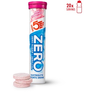 HIGH5 - ZERO Elektrolyten - Suikervrije Elektrolyten Bruistabletten - Caloriearm & Verfrissend - Roze Grapefruit Smaak - 1x20 Stuks - Voor Sport & Dagelijks Gebruik