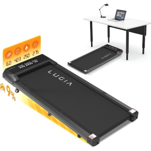 Loopband - 1-6km/u - Wandelband - Led Display en Afstandsbediening - Walking Pad - Treadmill - Lugia