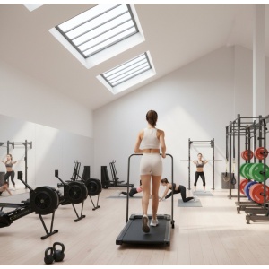 Loopband Inklapbaar met 9% Helling - Stil Elektrisch Walkpad 4-in-1 - 8 km/u - 2.5 PK Motor - Schokdempende Opvouwbare Trapmolen voor Thuis & Kantoor - LED-Display - Compact Fitnessapparaat - ProFit Fold & Incline Treadmill - Altameubel