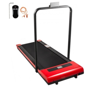 Loopband met leuning - Onder bureau - Inklapbaar - Hometrainer voor thuis - Fitnessapparaat elektrisch - Digitaal LED Display