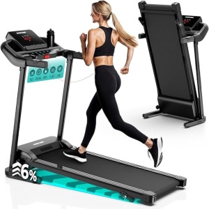 MMP®Loopband Inklapbaar - Loopband Fitness - Loopband - Zwart - 82cm x 71cm x 31cm
