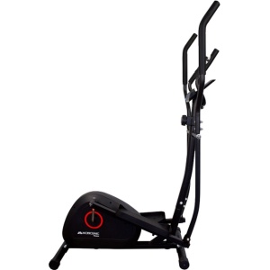 Mobiclinic ATLAS - Crosstrainer - 8 weerstandsniveaus - LCD scherm - Ergonomische handgrepen - Antislip pedalen - Inklapbare elliptische trainer - Tot 100 KG - Weerstand wiel 4KG