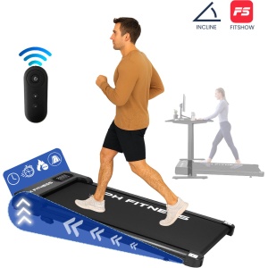 PH Fitness Loopband - 8 km/u - Incline & Handmatige Helling - Opvouwbaar / Inklapbaar - B1S - Black / Zwart - Fitshow App - Walking Pad - Loopband voor Thuis - Loopband Fitness