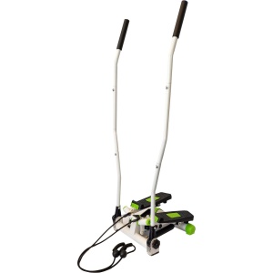 Stepper Crosstrainer - Groene Aluminium Stepper met Elastische Trainer
