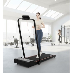 Treadmill Inklapbaar Met 5% Helling - 12 km/u Elektrische Loopband 1400W - Compact & Fluisterstil - LCD Display - Hardlopen, Joggen & Wandelen - Thuisfitness - Model ZX2 - Altameubel
