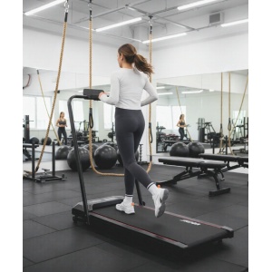 Treadmill Inklapbare Elektrische Loopband met 5% Helling - 12 km/u - 1400W Stil & Compact - LCD-Display - Fitness Walkmachine voor Thuis & Kantoor - Altameubel