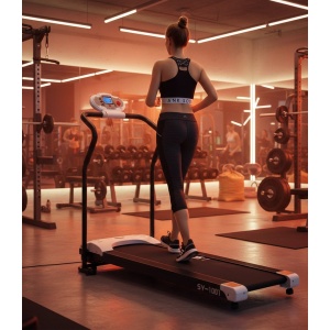 Treadmill PowerRun 750 Loopband voor Thuis - Inklapbare Elektrische Loopband 1-10 km/u, LCD-Display, 3 Programma's, Ruimtebesparend & Veilig - Altameubel