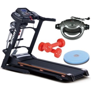 Viking Sports Loopband - Inklapbaar - Zwart - Met hartslagfunctie en 15 graden hellingshoek