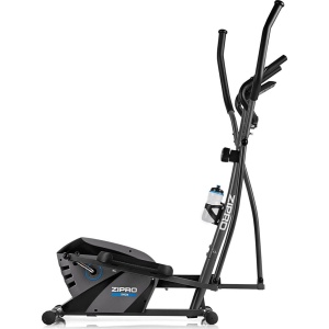 ZIPRO Shox - Magnetische Crosstrainer - Hartslagsensoren - Gemakkelijk te transporteren - Antislippedalen - Flessenhouder - Homegym - Stabiele structuur, Max. gebruikersgewicht 120 kg - Zwart en Grijs