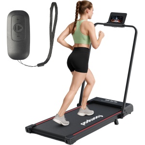 Foompad® - Loopband Inklapbaar - Voor Thuis tot 12 km/u - Incl. Telefoonhouder!