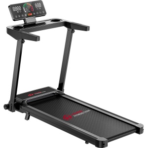 HOMEFITNESSCODE 3-IN-1 opvouwbare Loopband met 10% helling - Elektrische loopband - 1-12 km/u instelbaar - Motor 3,0 pk - LED-scherm - Oppervlak 40 x 97 cm - max. 150 kg