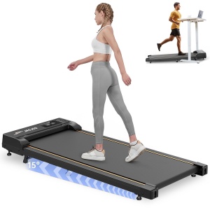 Jagjog Loopband - Walking Pad 6km/u & 15° Helling Levels - Treadmill - Loopbanden Elektrisch