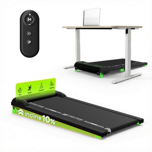 Turbotronic ST-530 Inklapbare Loopband - Walking Pad Treadmill - Snelheid 0-6 km/u - 10 % Hellingfunctie - Compact & Stil - Loopband voor Thuis