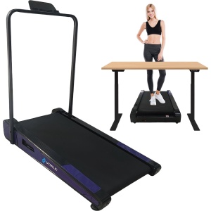 VITALIC Walking Pad Hardloopband (9 procent helling) voor Thuis & Kantoor - Compacte Opvouwbare wandelband voor Onder Bureau - Elektrische treadmill loopband 1-10 km/u