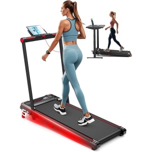 Inklapbare Loopband met 5% Helling - 2,5 PK Stille Motor - Tot 150 kg - Compact & Draagbaar voor Thuis en Kantoor