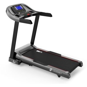 JASPORT L6 Loopband voor Thuis - 4,0 PK, 20 km/u, Elektronische Helling 15%, Bluetooth & LCD-display