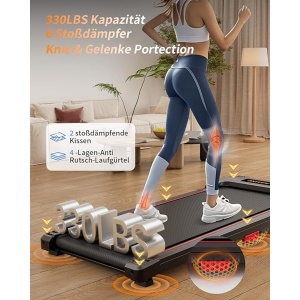 LeeuwenChoice® Wandelpad Met Helling - Loopband Voor Thuisgebruik - Met Afstandsbediening & Led Display - Fitness Apparaat - Capaciteit 150 KG - Voor Cardio