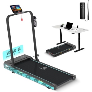 Lion D'or - Loopband - Loopband Inklapbaar - 1-12 km/h - Met Afstandsbediening - Met Speaker & App - Treadmill - Sport - Wandelen - Hardlopen - LCD Display -