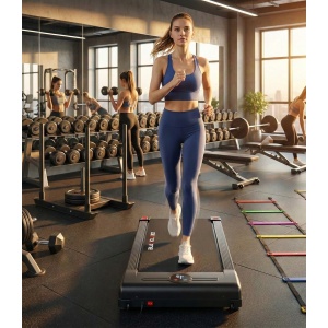 Loopband Walking Pad 2.2 PK - Compact & Stil Onder Bureau - 1-9 km/u - Bluetooth App - LED Display - Opvouwbaar - Thuis & Kantoor - Designbest