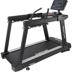 Tunturi Platinum T30 - Core Treadmill - Loopband - Hardloopband met 52 trainingsprogramma's - 01, - 20 km/u - Buikspiertrainer - 3 bedieningspanelen - revalidatie