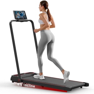 DnA® Loopbanden Voor Thuis - Loopbanden Voor Thuis Inklapbaar - Loopbanden Voor Thuis Helling - Zwart - 110cm x 58cm x 13cm