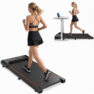 Formill FT21 - Loopband - Snelheidsbereik 1-6 km/u - Loopoppervlak 38x100 cm - LED Scherm - Maximale draagcapaciteit 120 kg - Met draadloze afstandsbediening - Geschikt voor fitness thuis of in een appartement
