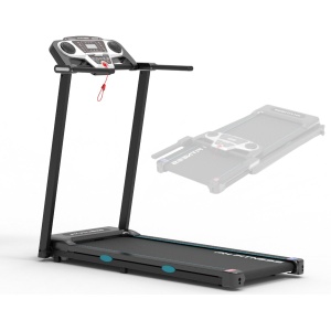 PH Fitness Loopband 12km/u TR-800 - Opvouwbare Treadmill met Display - Bluetooth - 1.5PK Motor - Max. 130kg - Hometrainer voor Thuis - Veiligheidssleutel - Compact en Inklapbaar